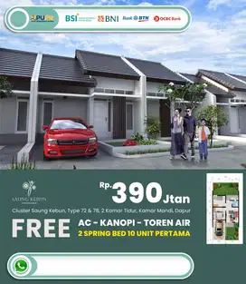 CLUSTER MEWAH ANGSURAN 2 JT
