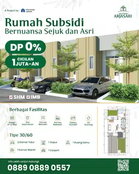 Hanya 1 juta an sebulan. T. 30/60 Arjasari. Bandung