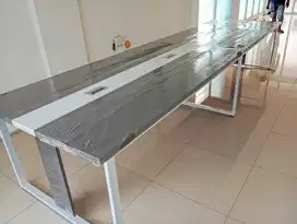 Meja rapat meja meeting 4 meter
