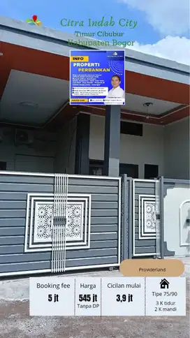 DP MULAI 5 JUTA + KPR OKE = LANGSUNG HUNI