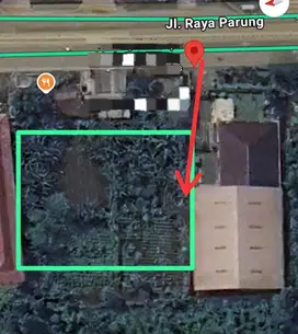 DI JUAL KAVLING LUAS 4545 METER DEKAT PINGGIR JALAN COCOK BUAT GUDANG