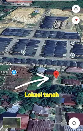 Tanah murah daerah jl Harapan Raya kota Pekanbaru