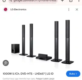 Home theater LG LHD657