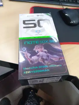 Infinix Note 50x 5G+ Baru Segel BNIB Garansi Resmi