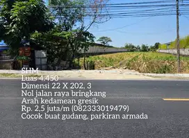 Tanah plot gudang menganti