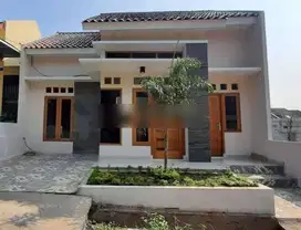 Rumah minimalis Akses 2 mobil dekat stasiun di Cipayung Depok