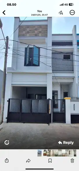 di Jual Rumah di perumahan Pelindo 2 Cilincing Lokasi Strategys