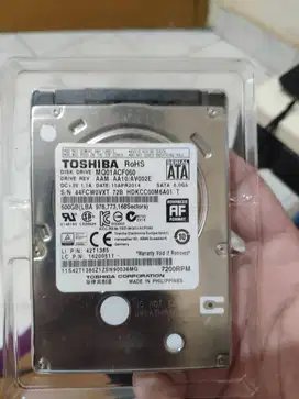 HDD Laptop 500GB Toshiba SATA 2.5 Hardisk Hard Disk Drive Harddisk
