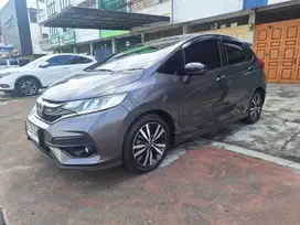 ISTIMEWA ODO 54RBAN HONDA JAZZ RS AT AUTOMATIC 2019 ABU- ABU