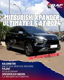 Mitsubishi Xpander 1.5 Ultimate 2024 AT FACELIFT Hitam