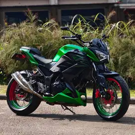 KAWASAKI Z250 FI HIJAU 2016 KM 13K PAJAK ON SUPER MULUS