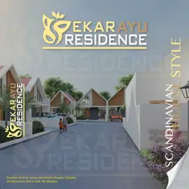 Rumah modern bergaya Skandinavian dekat kampus terpadu UMY