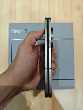 Oppo Find N3 Fold, RAM 16/512GB, 100% mulus (Bisa TT/Tukar tambah)
