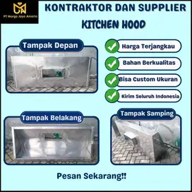 Kitchen Hood Terbaru – Hisap Maksimal, Udara Dapur Tetap Segar!