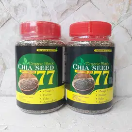 Chia Seed Organic Black 77 isi 200 Gram