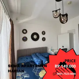 Sewa apartemen sky house BSD Tangerang selatan transit harian murah