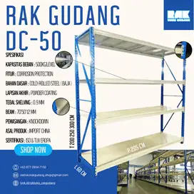 Rak Gudang DC-50 Kapasitas 500Kg/Levle