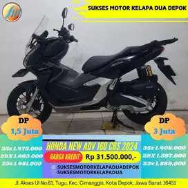HONDA NEW ADV 160 CBS 2024 CASH/KREDIT SYARAT MUDAH PROSES CEPAT