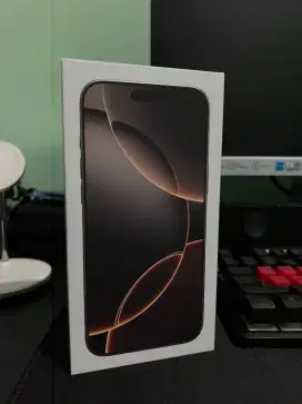Iphone 16 pro max 256gb baru segel bisa tt
