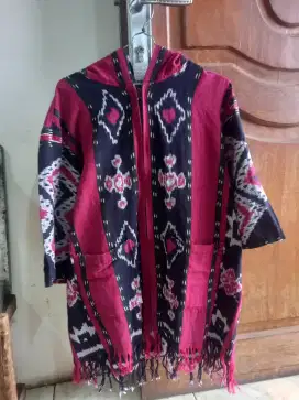Jaket tenun asli