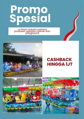 odong odong kereta panggung fiber baru promo murah