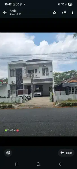 Dijual Villa fully furnished area strategis