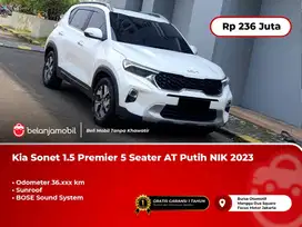 [ SUNROOF ] Kia Sonet 1.5 Premier 5Seater AT Putih BOSE 2023 2024