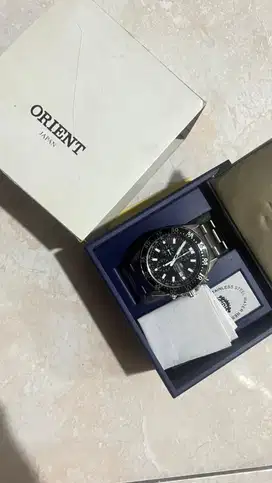 JAM TANGAN ORIENT with Stainless Steel Bracelet #TT11COA CA