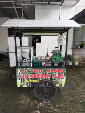 Gerobak Es Tebu Lengkap