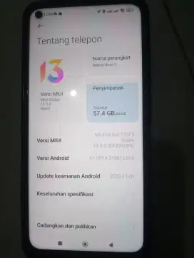 Dijual redmi note 9