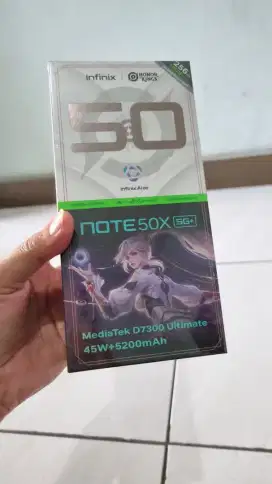 Infinix note 50x 5g+ 8/256 segel
