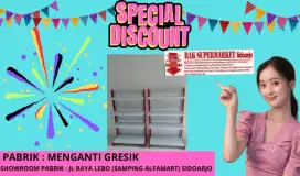 Rak minimarket Gondola