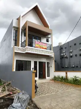 Rumah baru 100% - dari kavling kosong - sentul city Griya Alam Sentul