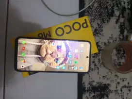 Poco m6 8/256 mulus garansi resmi