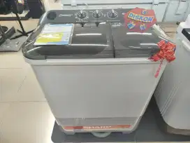 Mesin Cuci 2 Tabung Sharp 6 KG Bisa Dicicil Tanpa DP Bunga 0%