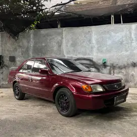 (Antik dan Siap Pakai) Toyota Soluna GLi 1.5 Merah (2002) MT