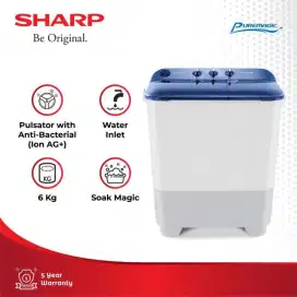 Kredit Mesin Cuci Sharp 2 Tabung