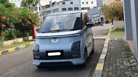 km 8 ribu wuling air ev long range 2023 biru include wallcharger