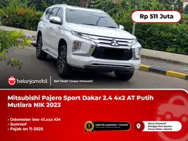 [ SUNROOF ]Mitsubishi Pajero Sport Dakar 2.4 4x2 AT Putih 2023/2024