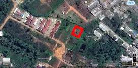 Jual Tanah SHM 322M di Kampak Dalam, Sebelah Perum Griya Elang 2.