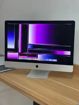 iMac Retina 5K 27 inch 2017 , Pink Spot Tipis Ram 32 GB HDD 3TB