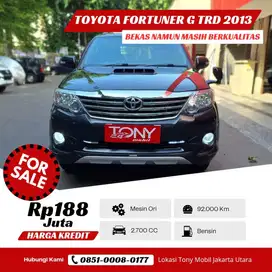 Toyota Fortuner G TRD 2.7 AT 2013 Hitam