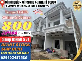 Rumah Mewah Murah Siap Huni Strategis Dekat Tol Lrt Harjamukti Cibubur