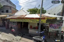 Dijual Rumah Usaha Hitung Tanah Lokasi Strategis Raya Bratang Gede
