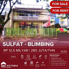 Ruko 2 Lantai DIJUAL/DISEWAKAN Terdapat Rooftop. Di Jalan Besars