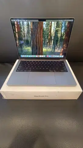 Jual MacBook M1 Pro 14 16gb 512gb fullset iBox