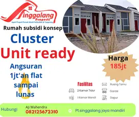 Rumah subsidi konsep cluster