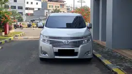 Nissan Elgrand Highwaystar HWS 2.5 ATPM Silver on Black 2013 Record