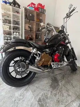 Honda rebel 500CC, modification