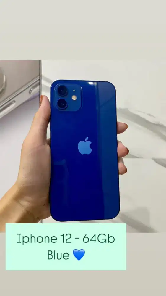 Iphone 12 64gb blue ibox